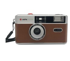 AgfaPhoto Reusable Photo Camera 35mm hnědá / Analogový fotoaparát / 31 mm čočka / blesk