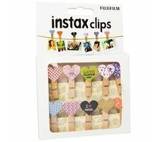 Fujifilm Instax Design Clips Heart designované kolíčky 10 ks