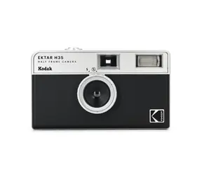 Kodak EKTAR H35 černá / Fotoaparát na film / 35mm film / blesk