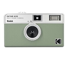 Kodak EKTAR H35 zelená / Fotoaparát na film / 35mm film / blesk