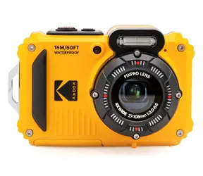 KODAK WPZ2 žlutá / 2.7" LCD / 16 MPix BSI CMOS / 4x optický zoom / SD