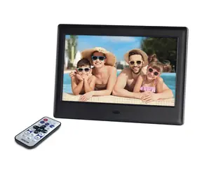 SENCOR SDF 782 černá / Digitální fotorámeček / 7" IPS / 1024x600 px / USB / dálk. ovladač