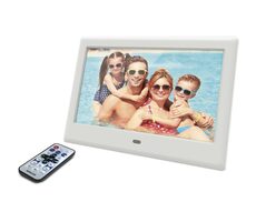 SENCOR SDF 782 bílá / Digitální fotorámeček / 7" IPS / 1024x600 px / USB / dálk. ovladač