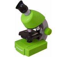 Rozbaleno - Bresser Junior 40x-640x zelená / Mikroskop / rozbaleno