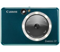 Rozbaleno - Canon Zoemini S2 zelená / Digitální fotoaparát s okamžitým tiskem / 8 Mpx / rozbaleno