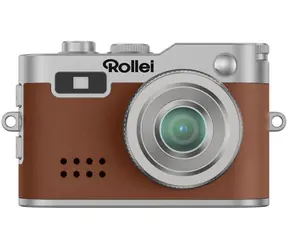 Rollei Mini Digitalkamera hnědá / 2 Mpix / 0.96" LCD / 1080p video / microSD / USB-C