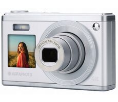 Rozbaleno - AgfaPhoto Realishot DC9200 stříbrná / Digitální fotoaparát / 24 Mpx / SD / rozbaleno