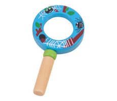 Bigjigs Toys minilupa modrá 1ks  
