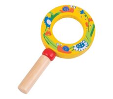Bigjigs Toys minilupa žlutá 1ks  