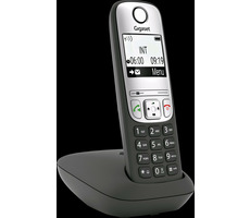 Gigaset A690 (H2810-B101) černá / telefon / displej mono 96x96 pix. / analog / DECT / telefonní seznam 100 čísel