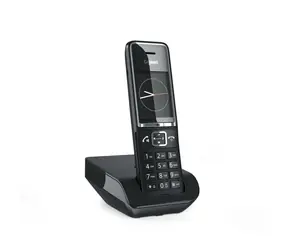 Gigaset COMFORT 550 černá / pevná linka / displej / Telefonní seznam 200 kontaktů