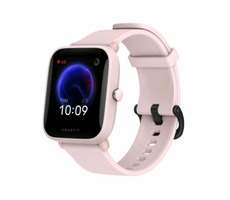 Amazfit Bip U Pro růžová / Chytré hodinky / 1.43" IPS / 230 mAh / BT / 5 ATM / Android 5.0 & iOS 10.0
