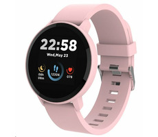 CANYON Lollypop SW-63 růžová / Chytré hodinky / 1.3" TFT / snímač tepu / BT 5.0 / IP68 / Canyon Life / Android a iOS