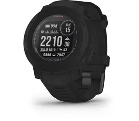 Garmin Instinct 2 Solar Tactical Black / chytré hodinky / GPS / BT / měření denní aktivity / 10 ATM / solární dobíjení