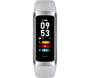 CUBE1 C60 šedá / fitness náramek / 1.1" AMOLED / senzor srdečního tepu / Bluetooth 5.0 / IP67