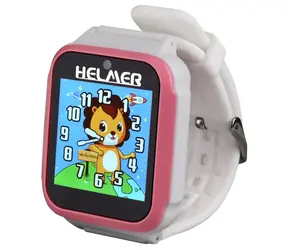 HELMER KW 801 růžová / Dětské chytré hodinky / 1.54" / 240 x 240 / microSD / fotoaparát 