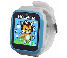 HELMER KW 801 modrá / Dětské chytré hodinky / 1.54" / 240 x 240 / microSD / fotoaparát 