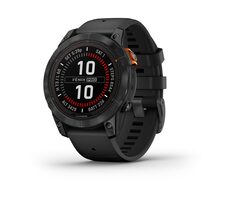 Garmin fenix 7 Pro Solar šedo-černá / Chytré hodinky / GPS / 1.3" d. displej / mapy / BT / WiFi / voděodolné