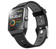 Rozbaleno - UMAX U-Band P1 PRO černá / Chytré hodinky / 1.3" / Bluetooth 4.2 / GPS / IP68 (ATM50) / rozbaleno