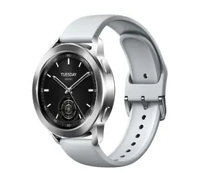 Xiaomi Watch S3 stříbrná / Chytré hodinky / 1.43" AMOLED / 466x466 / 5ATM / BT / NFC 
