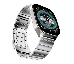 HiFuture Apex SmartWatch stříbrná / Chytré hodinky / IP68 / AMOLED / 2.04" / Bluetooth 5.2 / Wi-Fi