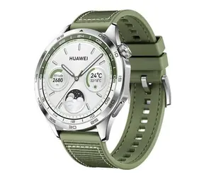 HUAWEI Watch GT 4 46mm zelená / Chytré hodinky / AMOLED / 1.44" / 5ATM / Bluetooth