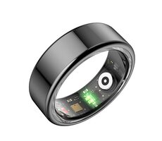 Powerton Smart Ring vel. 10 černá / Chytrý prsten / BT 5.0 / IP68