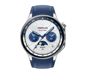 OnePlus Watch 2 Nordic Blue Edition / Chytré hodinky / 1.43" / AMOLED / 5ATM / Android