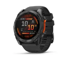 Garmin fenix 8 51mm AMOLED černá / Chytré hodinky / GPS / 1.4" d. displej / mapy / BT / WiFi / voděodolné