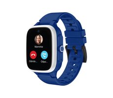 LAMAX WatchY4 Play modrá / Chytré hodinky pro děti / 1.4" Displej / IP68 / Android & iOS / doprodej