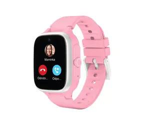 LAMAX WatchY4 Play růžová / Chytré hodinky pro děti / 1.4" Displej / IP68 / Android & iOS