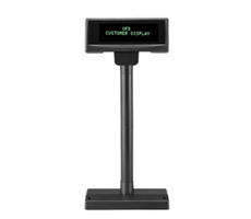FEC FV-2029M VFD / zákaznický displej / 2x20 / 9mm / USB Virtual COM / černý