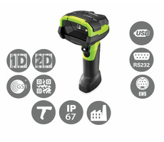 ZEBRA DS3608-HP / 2D snímač čárových kódů / Multi-IF / černá