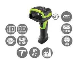 ZEBRA DS3608-HD kit-USB / 2D snímač čárových kódů / Multi-IF / černá