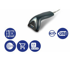 DATALOGIC Touch 65 Light (TD1120-BK-65K1) šedá / snímač 1D čárových kódů / USB / kit USB