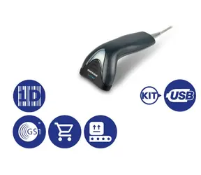 DATALOGIC Touch 65 Light kit-USB (TD1120-BK-65K1) / 1D snímač čárových kódů / USB / šesá