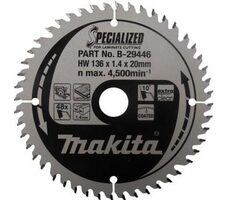 Makita B-29446 SPECIALIZED / kotouč pilový lamino / 136x1.5x20mm / 48 zubů