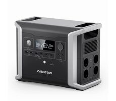 Dabbsson DBS1300 / přenosná nabíjecí stanice / 1200W / 1330 Wh / 2x USB-A / 2x USB-C / LCD displej