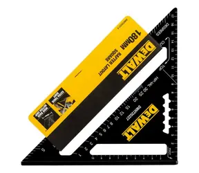 DeWalt DWHT25227-0 / Tesařský úhelník / 18 cm