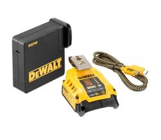 DeWalt DCB094K Nabíjecí adaptér na baterie / USB-C 100W