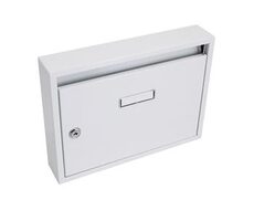 OEM Schránka poštovní paneláková 320 x 240 x 60 mm bílá / bez děr 