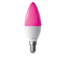 TP-Link Tapo L430C Smart RGB LED žárovka / E14 / 4.8W / 470 lm / 2500K-6500K / životnost 15 000 h