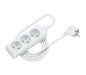 RETLUX RPC 02 Prodlužovací přívod 3 zásuvky 3×1.0mm 2m bílá