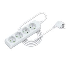 RETLUX RPC 07 Prodlužovací přívod 4 zásuvky 3×1.0mm 2m bílá