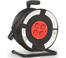 RETLUX RPC 51 Prodlužovací buben 4 zásuvky 3×1.5mm 50m 