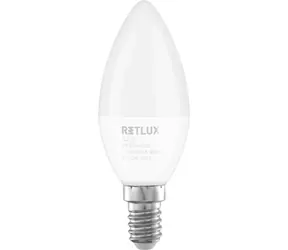 RETLUX RLL 431 C37 E14 candle / 8W / 720 lm / 6500K - denní bílá