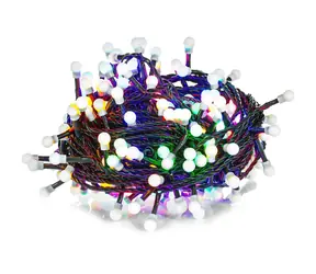 RETLUX RXL 221 řetěz s kuličkami 100LED 10+5m multicolor / Časovač