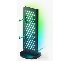 Nanoleaf Pegboard Desk Dock černá / Stolní lampa / LED / 24W / 1500lm / IP20