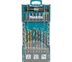 Makita D-74887 / Sada vrtáků a bitů / 5 & 6 & 8 mm / PH1-3 / PZ1 - 3 / SL5  / 17 ks