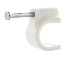 RETLUX RCC 6 Příchytka kabelu s hřebíken 6 mm 40 ks